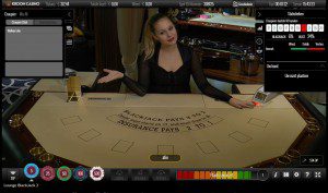 salon prive VIP Live Blackjack